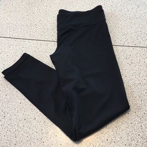 -High Waist Black Workout Leggings